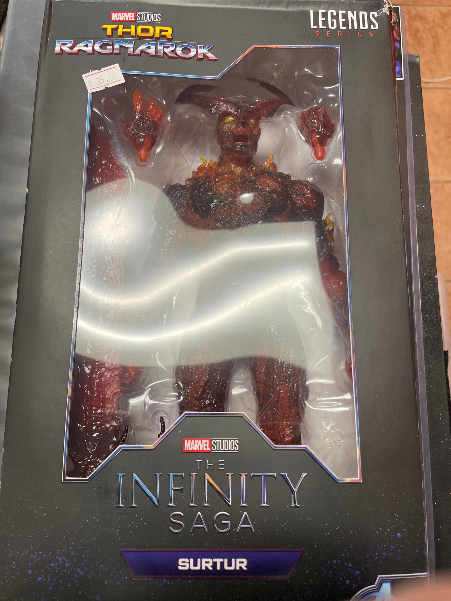 Marvel legends infinity saga Surtur figure