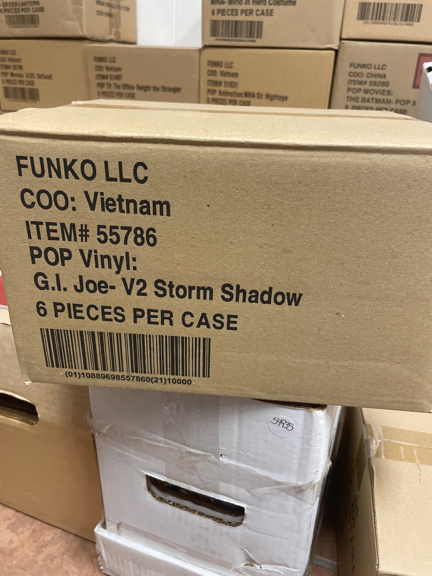 Funko Pop 6 per case G.I. Joe-V2 Storm Shadow