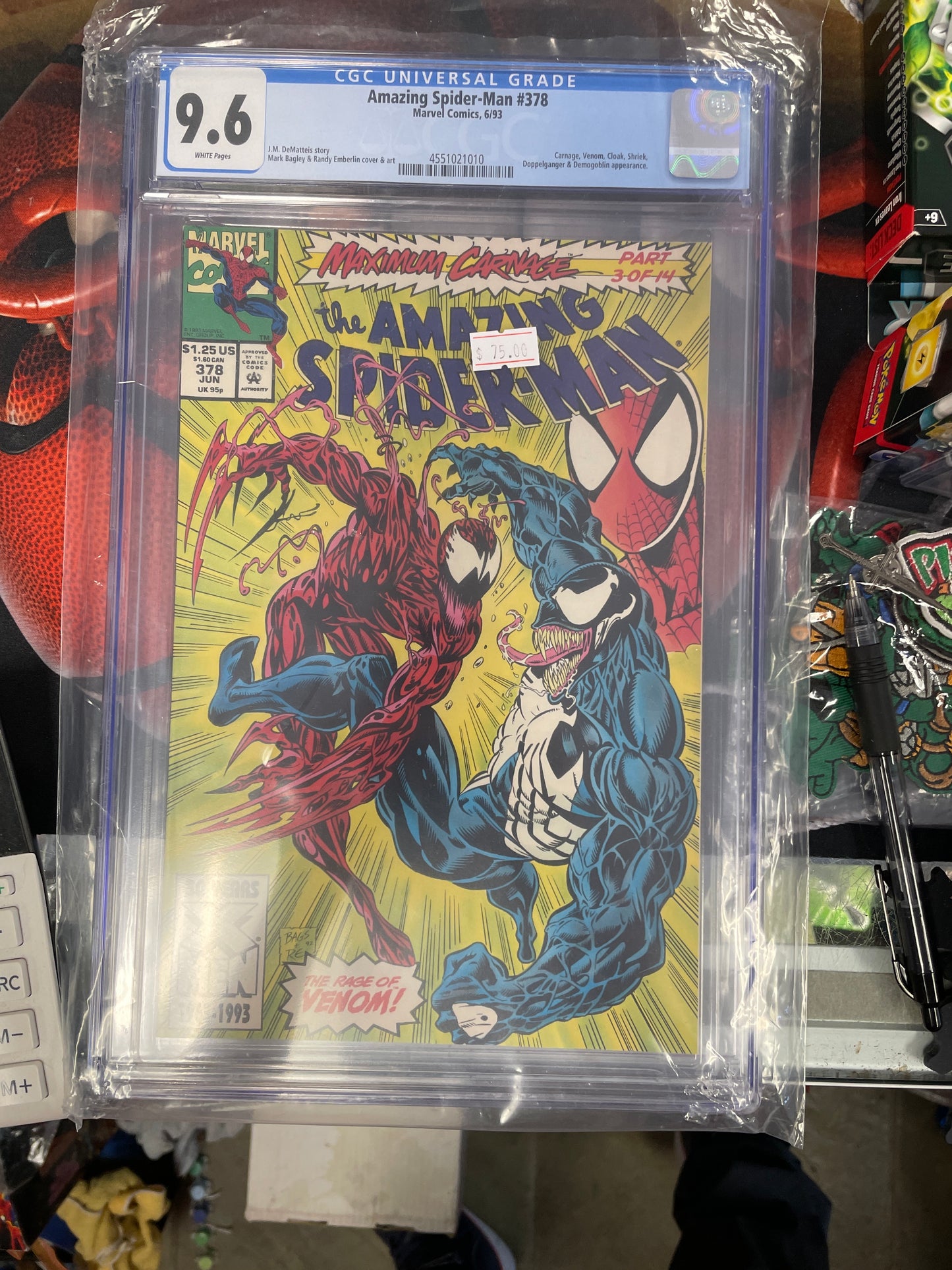 Amazing Spider-Man 378 CGC 9.6
