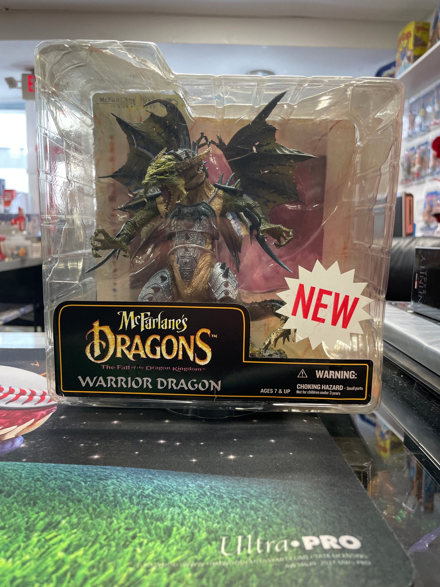 Mcfarlanes toys dragons Warrior dragon figure