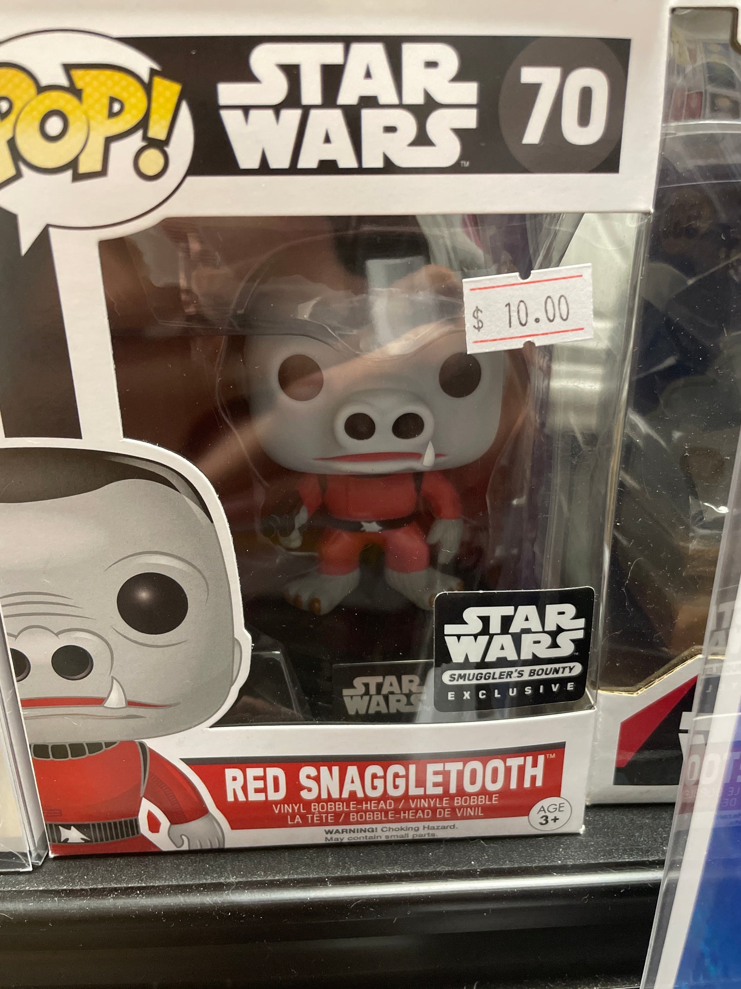Star Wars red snaggletooth smugglers bounty exclusive Funko Pop