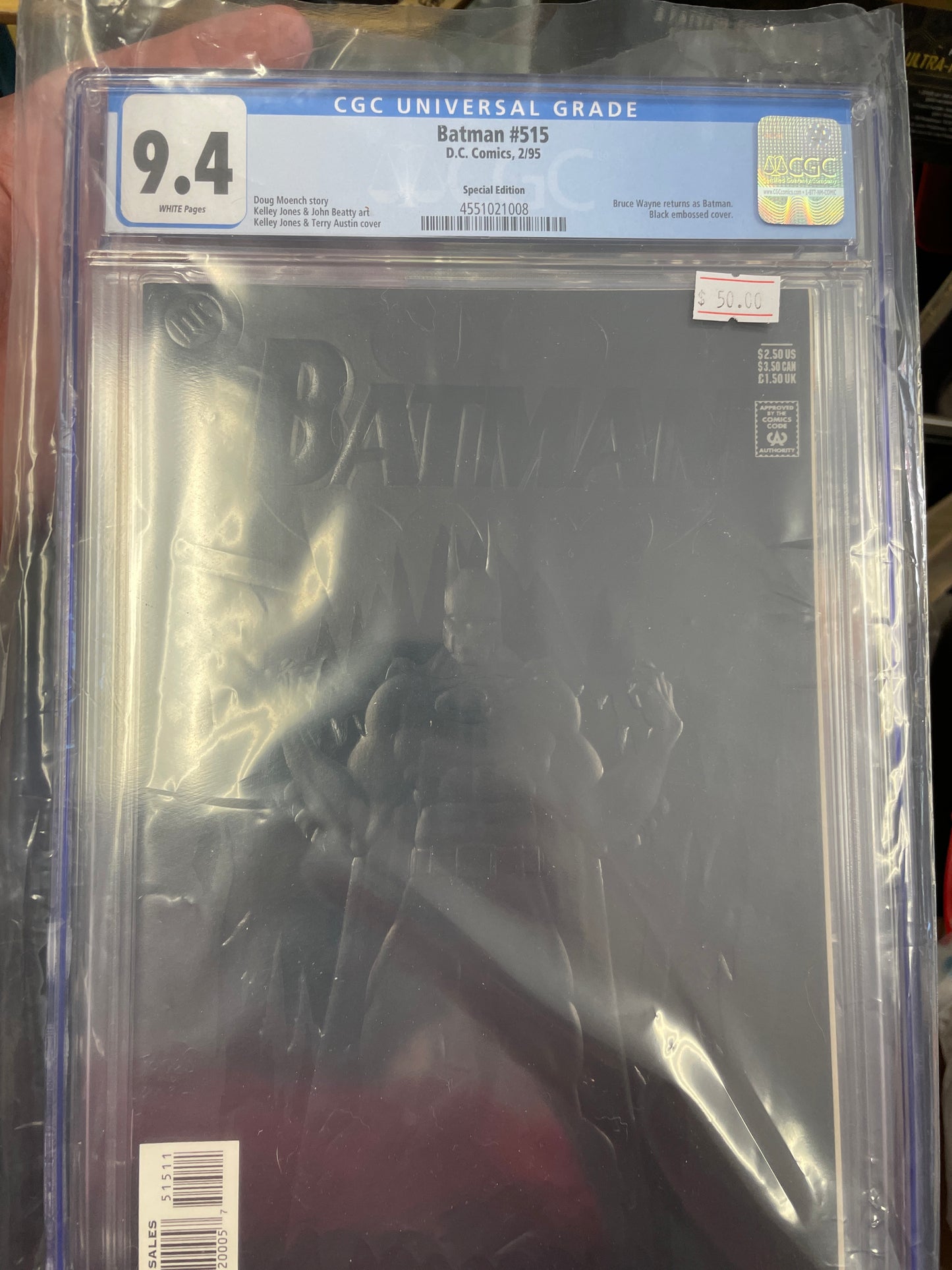 Batman 515 Special Edition CGC 9.4