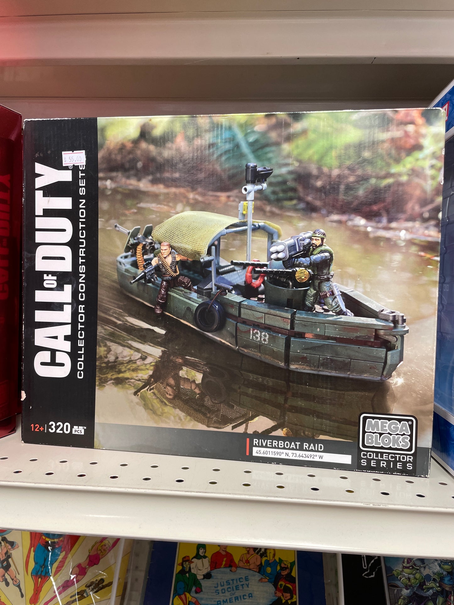 MegaBloks Call of Duty Riverboat Raid construction set