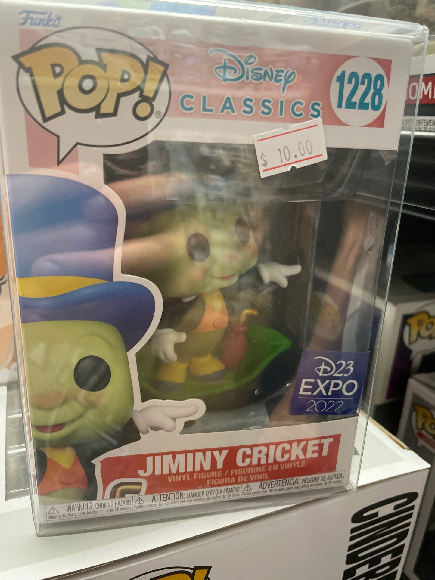 Disney Jiminy cricket 2022 Disney Expo
