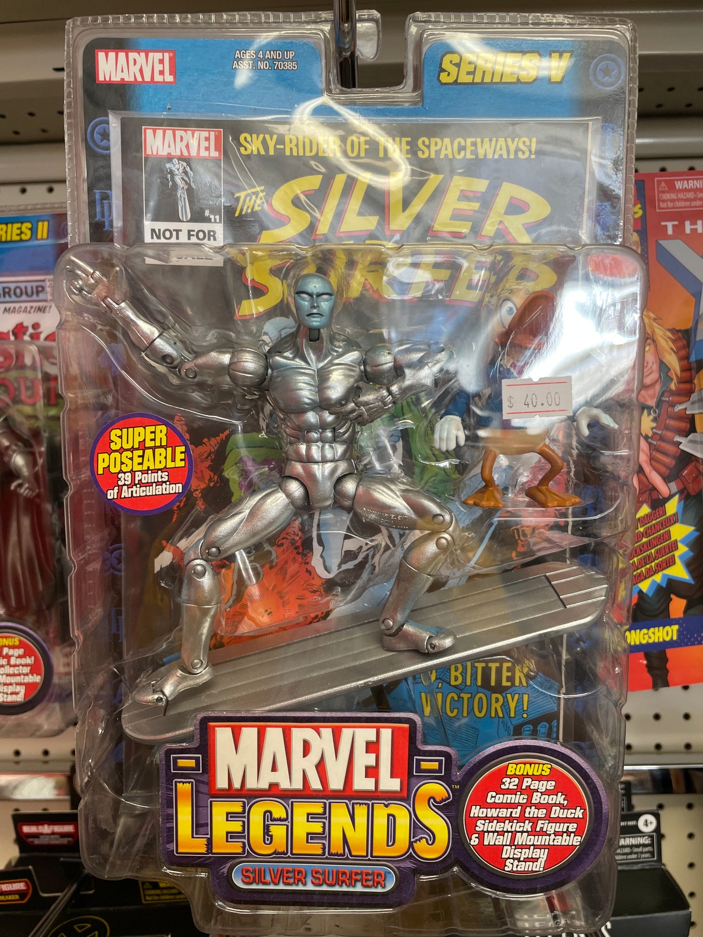 Marvel Legends Silver Surfer w/ Howard the Duck
