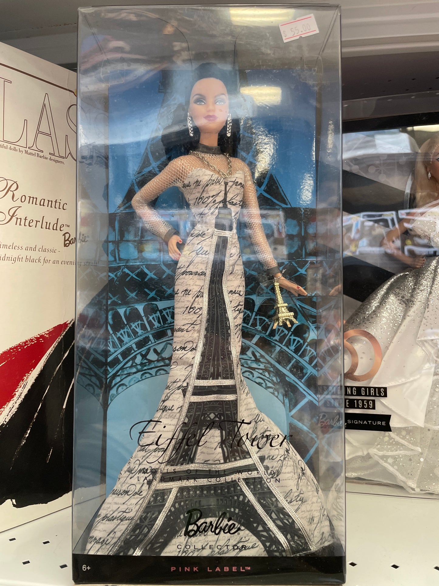 Barbie Collector Pink Label Eiffel Tower Doll