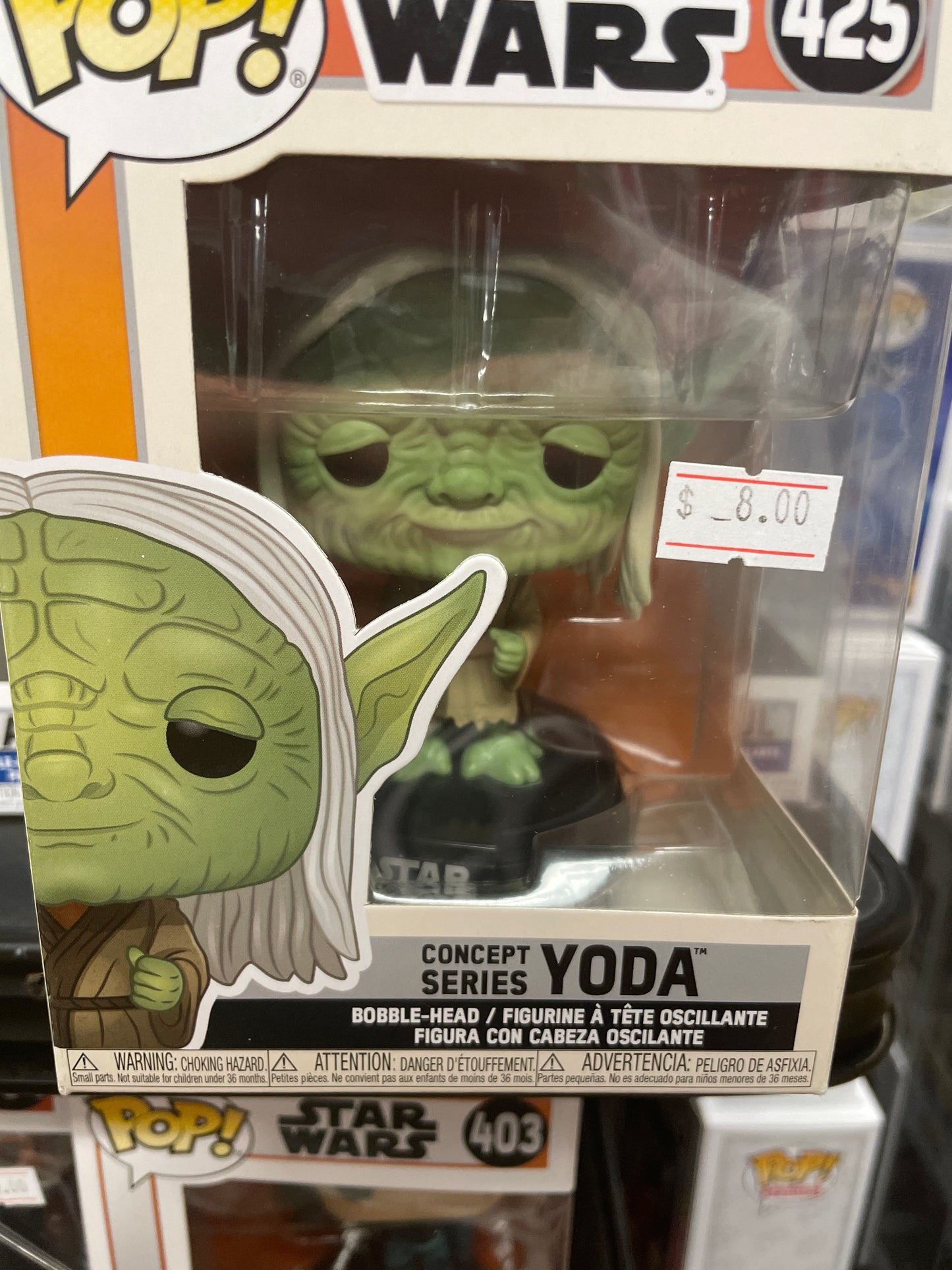 Star Wars Concept series Yoda Funko Pop