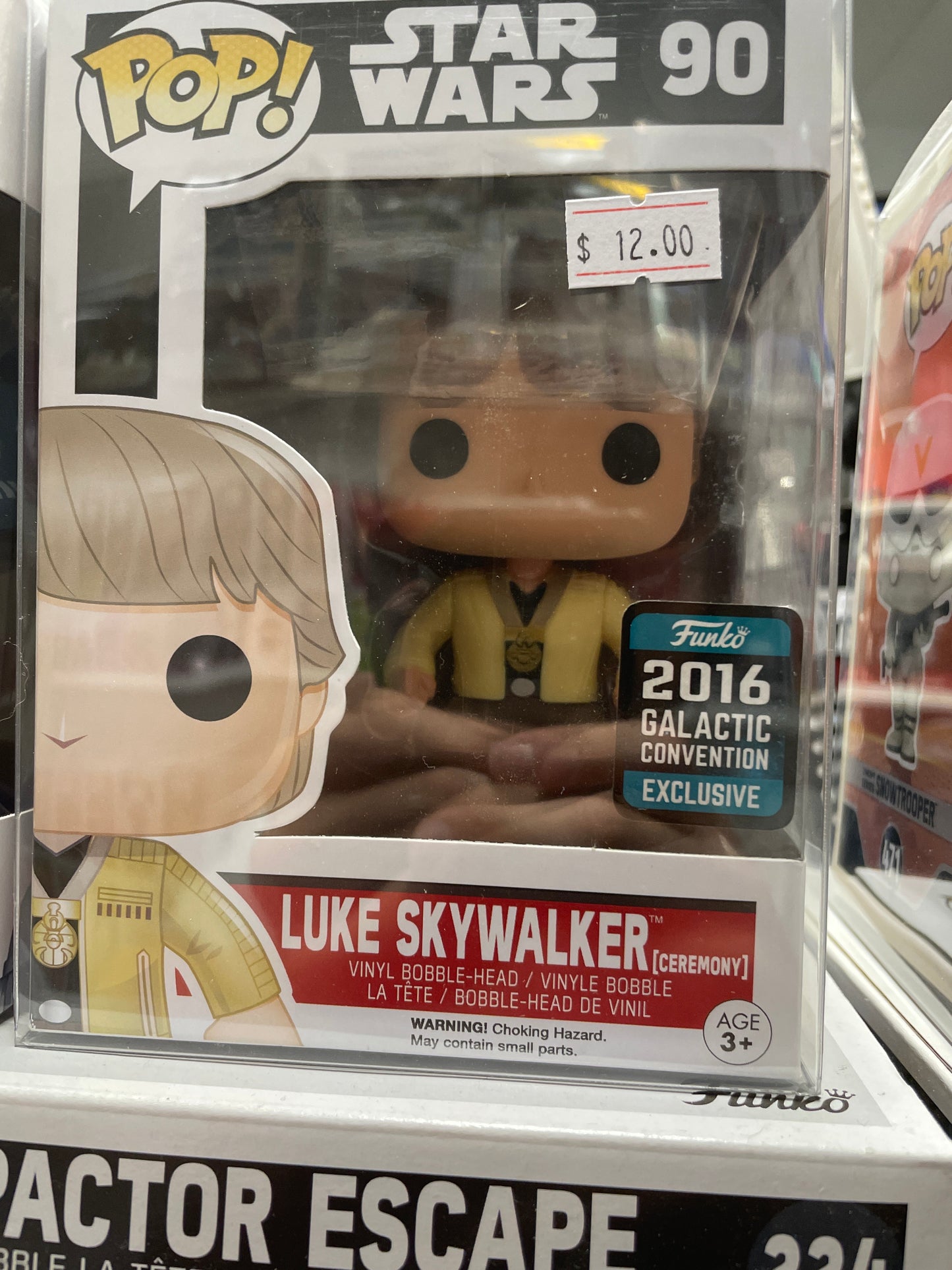 Star Wars 2016 galactic convention exclusive Luke sky walker[ceremony]