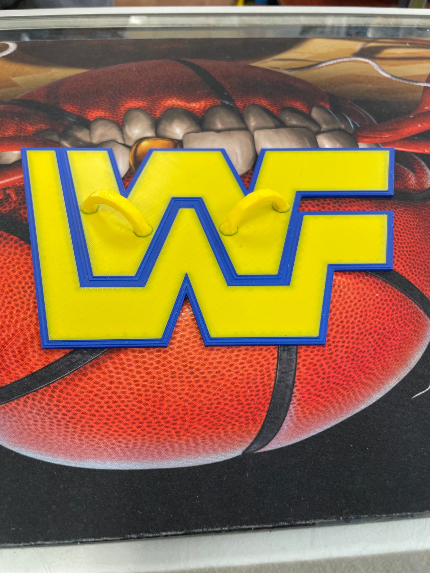 WWF LJN figure stand