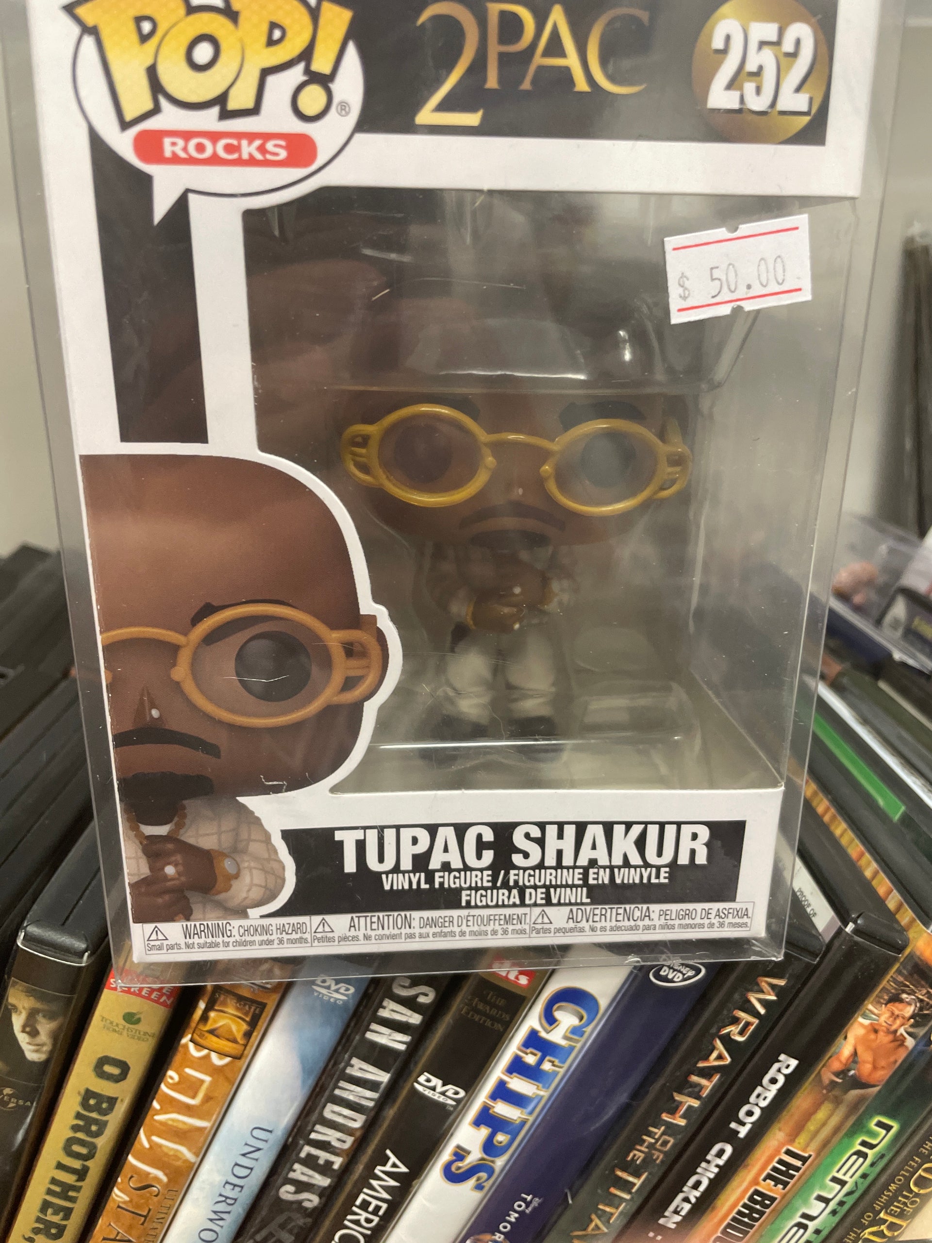 Funko Pop! Rocks 2Pac Tupac Shakur Special Edition Figure #159 - ES Funko Pop! Rocks 2Pac Tupac Shakur Special Edition Figure #159 - ES