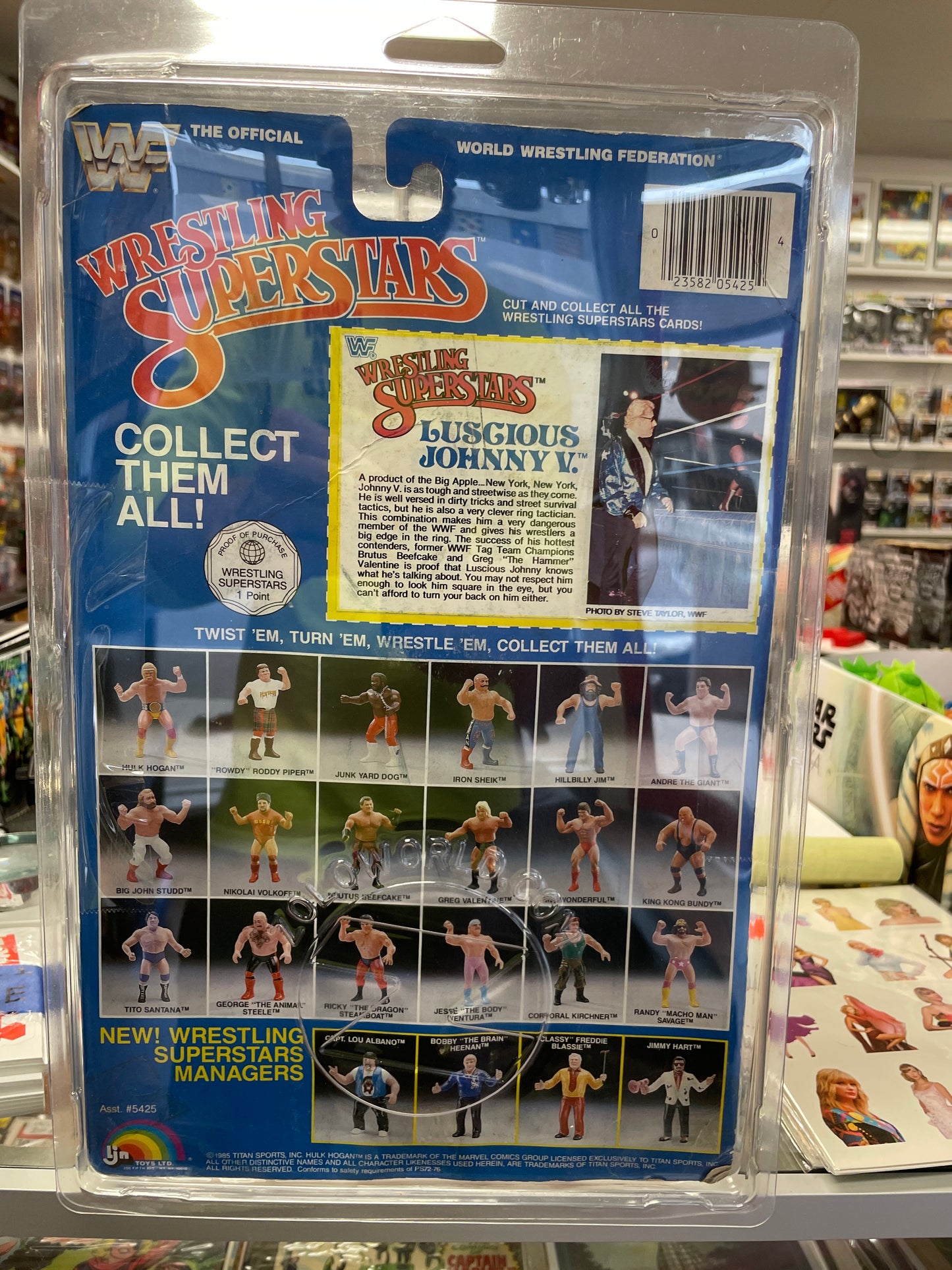 LJN “Lucious Johnny Valiant” Manager