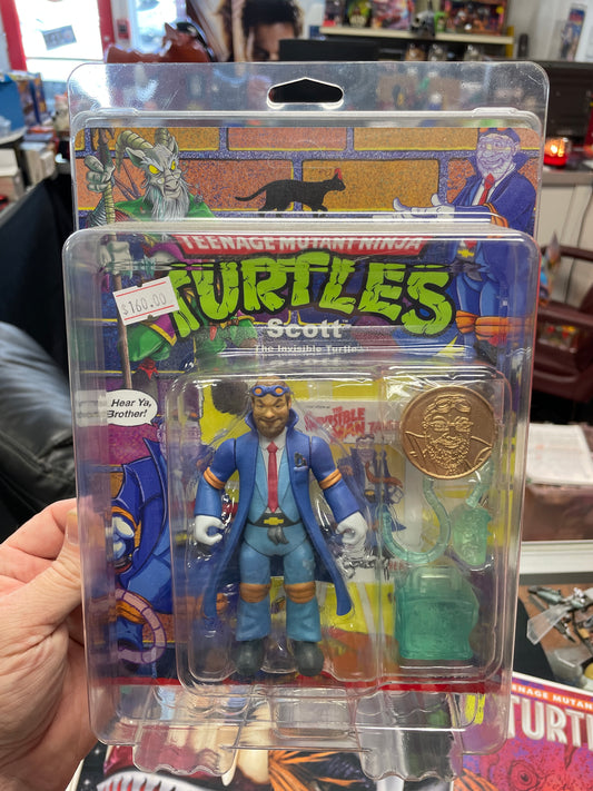 Treasure Monster Toys Shadow Line Scott Holland figure MOC w/ Dan Berger sig card.