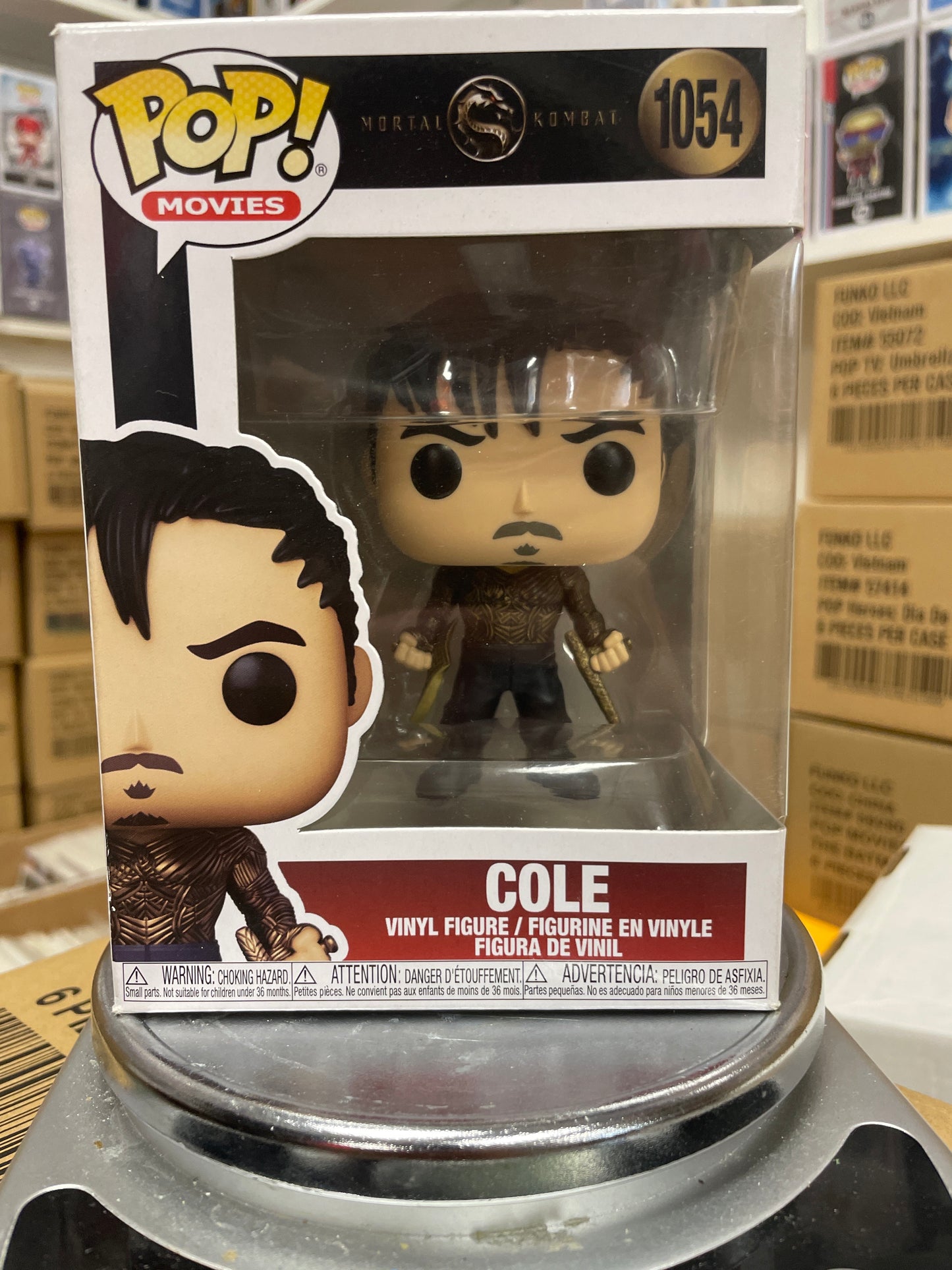Mortal Kombat Cole Funko Pop 1054