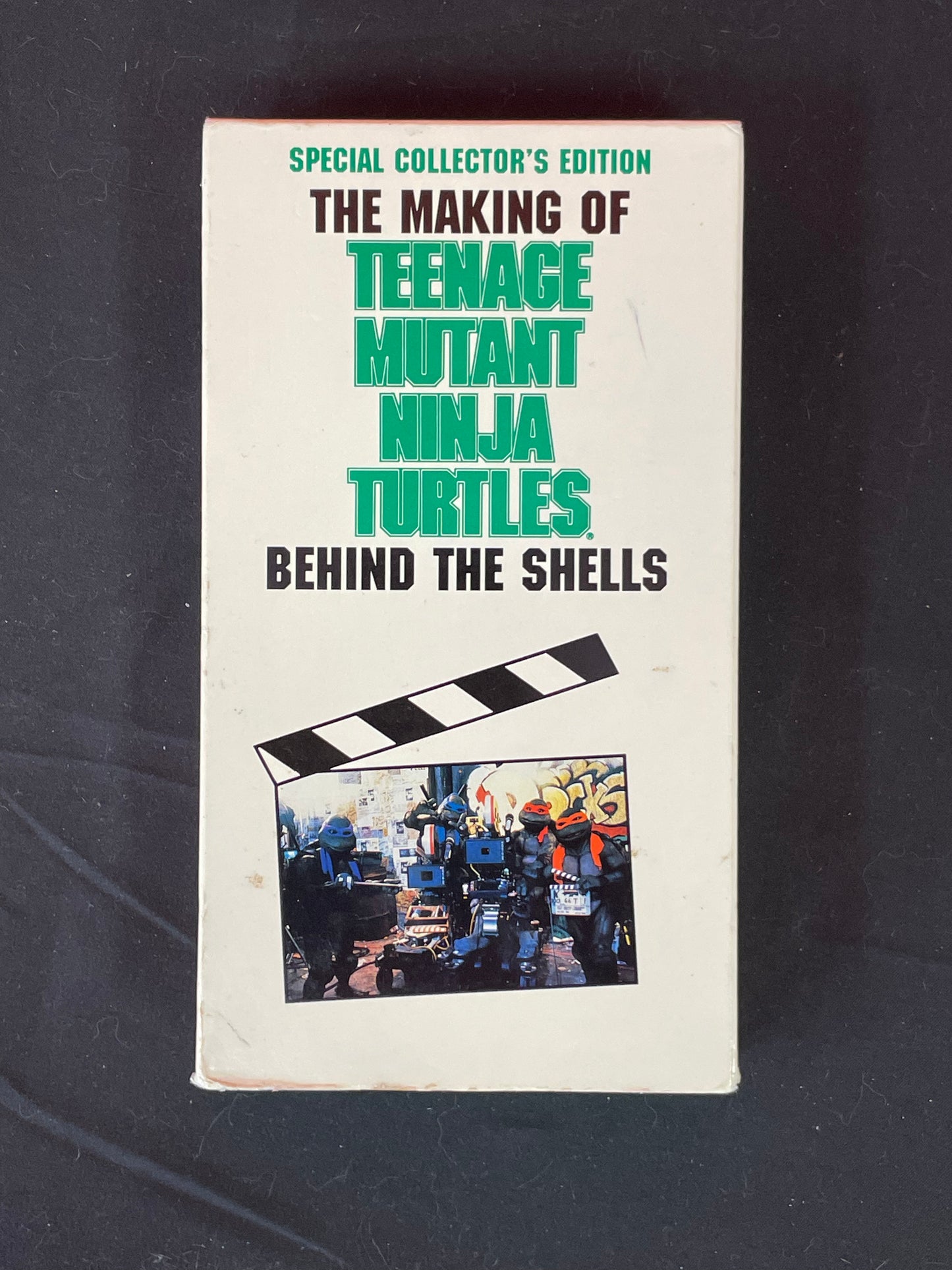 The Making of Teenage Mutant Ninja Turtles Behind the Shells VHS